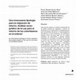 Research paper thumbnail of Una innecesaria tipología para la migración de retorno. Análisis socio- jurídico de la Ley para el retorno de los colombianos en el exterior