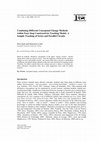 Research paper thumbnail of Combining different conceptual change methods within fourstep constructivist teaching model: A sample teaching of series and parallel circuits