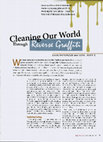 Research paper thumbnail of Cleaning our world through reverse graffiti