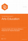 Research paper thumbnail of Teaching adults with varying abilities in pre-service art teacher education