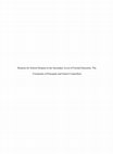 Research paper thumbnail of The investigation of school-dropout at the secondary level of formal education: the stated reasons by the school administrators and school counselors: a preliminary  …