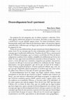 Research paper thumbnail of Desenvolupament local i patrimoni