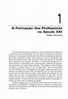 Research paper thumbnail of A Formação dos Professores no Século XXI