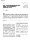 Research paper thumbnail of Civic engagement, political participation and the radical right in Central and Eastern Europe