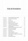 Research paper thumbnail of Lista de formulários