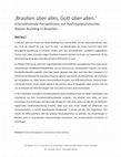 Research paper thumbnail of Schucht, Lucas (2019): "'Brasilien über alles, Gott über allen' - Intersektionale Perspektiven auf Rechtspopulistisches Nation-Building in Brasilien. In: SSK 7 - Grenzenlos Leben, Präsentation.