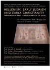 Research paper thumbnail of HELLENISM, EARLY JUDAISM AND EARLY CHRISTIANITY