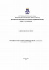 Research paper thumbnail of Novas Rotas para o Ensino Superior no Brasil os bacharelados interdisciplinares da UFRB DISSERTAÇÃO BRITO, L. M.