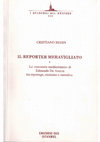 Research paper thumbnail of C. Bedin, Il reporter meravigliato. Le «memorie mediterranee» di Edmondo De Amicis tra reportage, esotismo e narrativa, Istanbul, ISIS Press, 2017, ISBN: 978-975-428-588-8.