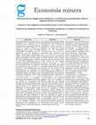 Research paper thumbnail of Influencia de las obligaciones tributarias y contribuciones parafiscales sobre el negocio minero en Venezuela.