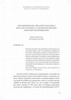 Research paper thumbnail of PÓS) MODERNIDADE, (PÓS) ESTRUTURALISMO E EDUCAÇÃO LINGUÍSTICA: CONSTRUINDO SENTIDOS, ENSEJANDO TRANSFORMAÇÕES