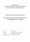 Research paper thumbnail of Prüfungsseminararbeit am Lehrstuhl für Europarecht, Völkerrecht und Öffentliches Recht von