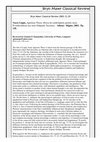 Research paper thumbnail of Review of Liapis, V. (2003) Agnostos Theos, Athens: Stigme, 2003, in Bryn Mawr Classical Review 2003.12.29.