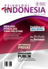 Research paper thumbnail of Psikologi Indonesia Vol. 1 No. 1 Juli 2019