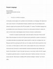 Research paper thumbnail of Fascist Language