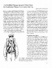 Research paper thumbnail of The Modified Fatigue Jacket of 1852-1858: An Overlooked Piece of U.S. Army Clothing