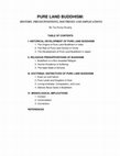 Research paper thumbnail of PURE LAND BUDDHISM: HISTORY, PRESSUPOSITIONS, DOCTRINES AND IMPLICATIONS