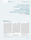 Research paper thumbnail of Postconflicto, modelo económico y ordenamiento urbano-regional