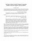 Research paper thumbnail of The Misuse of Imām al-Qarāfī's Principle of Categorizing Prophetic Actions into Legislative and Non-Legislative: by Dr. Fahad al-‘Ajlān