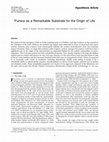 Research paper thumbnail of Pumice as a Remarkable Substrate for the Origin of Life