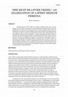 Research paper thumbnail of "She must be a pure vessel": An examination of a spirit medium persona