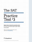 Research paper thumbnail of Sat practice test