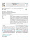 Research paper thumbnail of The effect of salient stimuli on neural oscillations, isometric force, and their coupling