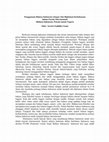 Research paper thumbnail of Penggunaan Bahasa Indonesia sebagai Alat Diplomasi Kebahasaan dalam Forum Internasional (Bahasa Indonesia, Potensi untuk Negeri