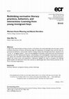 Research paper thumbnail of Rethinking normative literacy practices, behaviors, and interactions: Learning from young immigrant boys