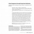 Research paper thumbnail of Citizen Engagement through Design Space Exploration: Integrating citizen knowledge and expert design in computational urban planning