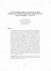 Research paper thumbnail of Dynasty Building, Family Networks and Social Capital: Alcohol Pachters and the Development of a Colonial Elite at the Cape of Good Hope, c. 1760-1790.