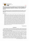 Research paper thumbnail of Phenology and dry mass production of Urochloa plantaginea and Urochloa platyphylla submitted to different water quantities in the soil