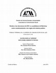 Research paper thumbnail of Rumbo a las elecciones de 2018: La candidatura de Marichuy como cuestionamiento a las reglas del sistema político TRABAJO TERMINAL DE LA CARRERA DE COMUNICACIÓN SOCIAL QUE P R E S E N T A N