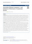 Research paper thumbnail of Association Between aquaporin-1 and Endurance Performance: A Systematic Review