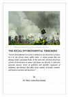 Research paper thumbnail of The Social Environmental Terrorism