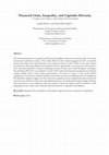 Research paper thumbnail of Financial Crisis, Inequality, and Capitalist Diversity