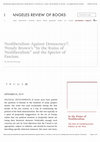 Research paper thumbnail of Neoliberalism Against Democracy?: Wendy Brown’s “In the Ruins of Neoliberalism” and the Specter of Fascism