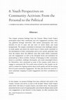 Research paper thumbnail of Youth Perspectives on Community Activism: From the Personal to the Political