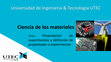 Research paper thumbnail of Ciencia de los materiales