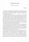 Research paper thumbnail of “It’s Always the Quiet Ones”, Review of “A History of Silence” by Alain Corbin, The Tablet 6 June 2018