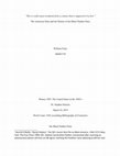 Research paper thumbnail of What caused the decline of the Black Panther Party?