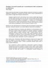 Research paper thumbnail of Strategie e strumenti possibili per il consolidamento delle competenze di cittadinanza