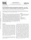 Research paper thumbnail of SiO 2 Nanoparticule-induced size-dependent genotoxicity – an in vitro study using sister chromatid exchange, micronucleus and comet assay