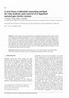 Research paper thumbnail of A new fuzzy evidential reasoning method for risk analysis and control of a liquefied natural gas carrier system