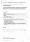 Research paper thumbnail of Carpe diem -analysis of a business case -how to successfully implement PSD & SEPA during the economic slowdown