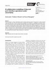 Research paper thumbnail of A collaborative modelling of ship and port interface operations under uncertainty