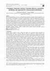 Research paper thumbnail of Consumers' Insurance Literacy: Literature Review, Conceptual Definition, and Approach for a Measurement Instrument