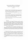 Research paper thumbnail of EL RELATIVISMO COMO INSTALACIÓN PERSONAL. Las formas actuales de relativismo y su revisión crítica