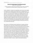 Research paper thumbnail of Boycott As A Political Solution To The Rohingya Genocide (final)