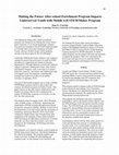 Research paper thumbnail of Making the Future After-school Enrichment Program Impacts Underserved Youth with Mobile 4-H STEM/Maker Program